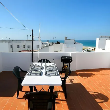 Cerca Del Mar Azotea Privada Con Barbacoa Solo Alquilo A Familias Y Parejas アパート コニル・デ・ラ・フロンテラ
